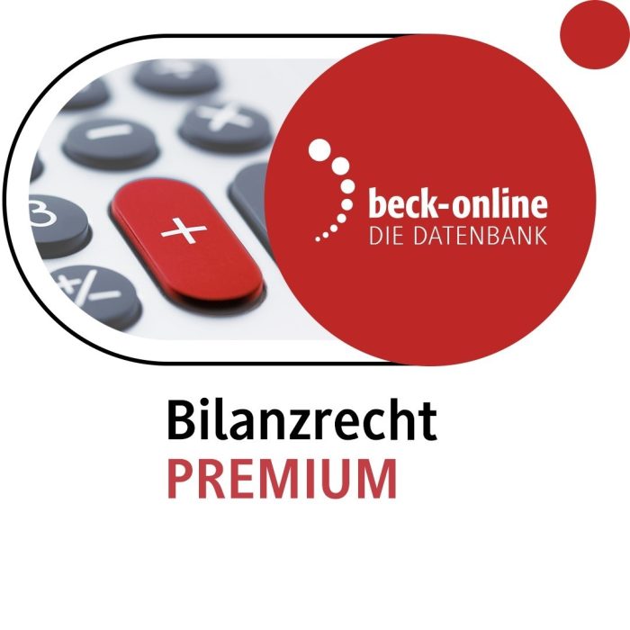 Abbildung beck-online Bilanzrecht PREMIUM